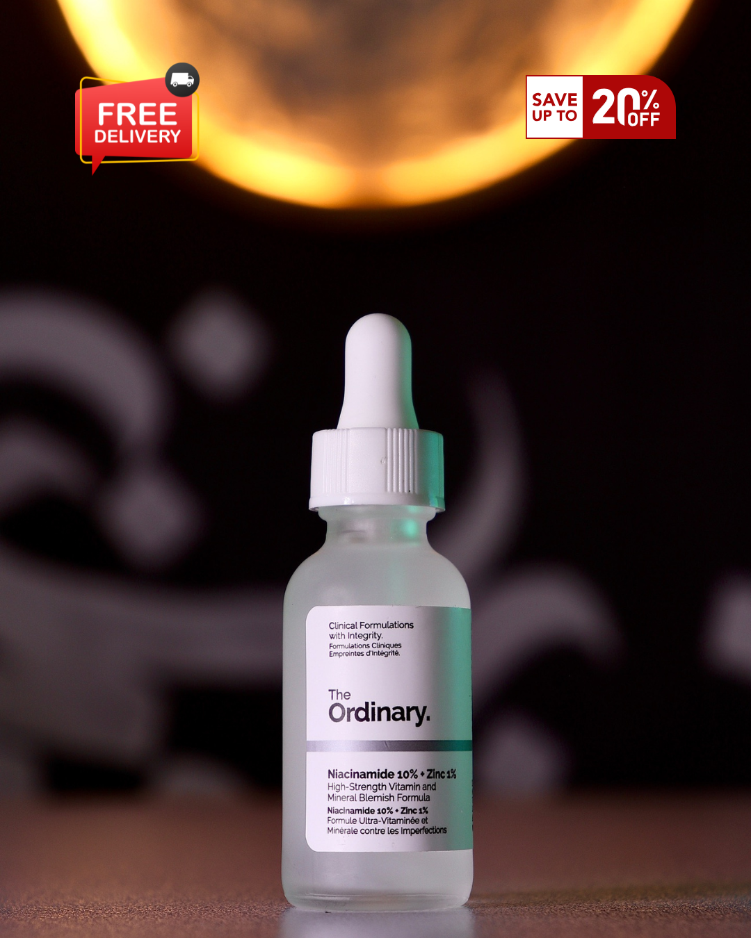 The Ordinary Niacinamide 10% + Zinc 1% Serum – 30ml